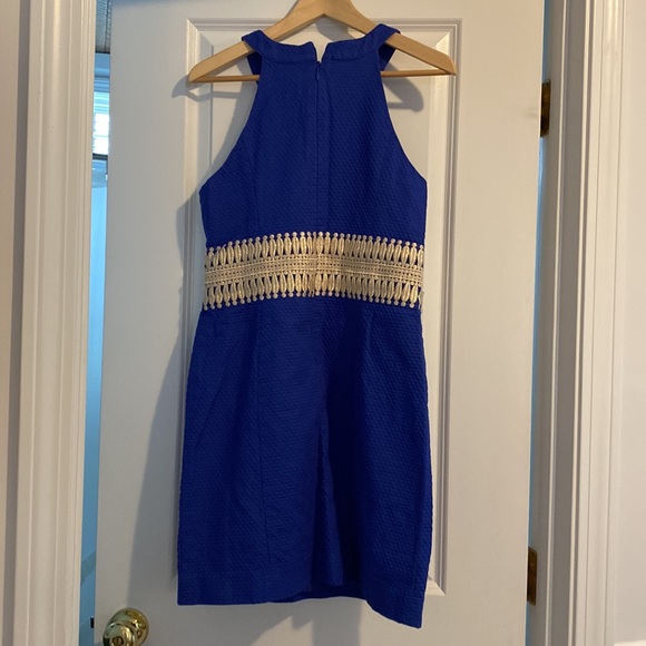 Royal blue, size 10, Lilly Pulitzer dress - Picture 4 of 5